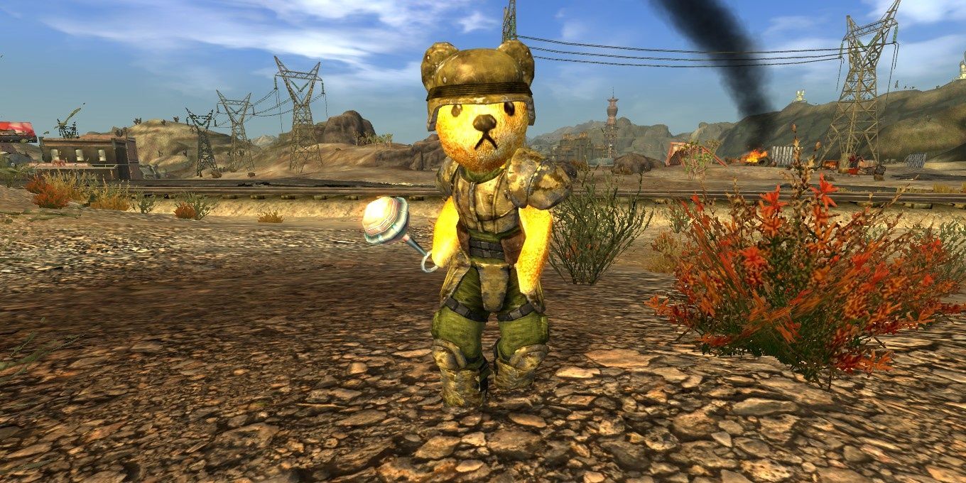 Rusty The Bear Companion Mod From Fallout New Vegas