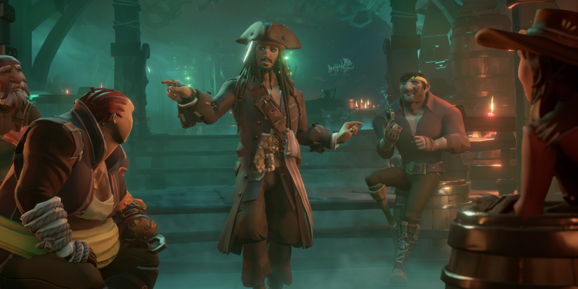 Sea of Thieves Jack Sparrow Sea of the Damned