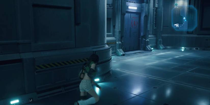 Shinra combat simulator door