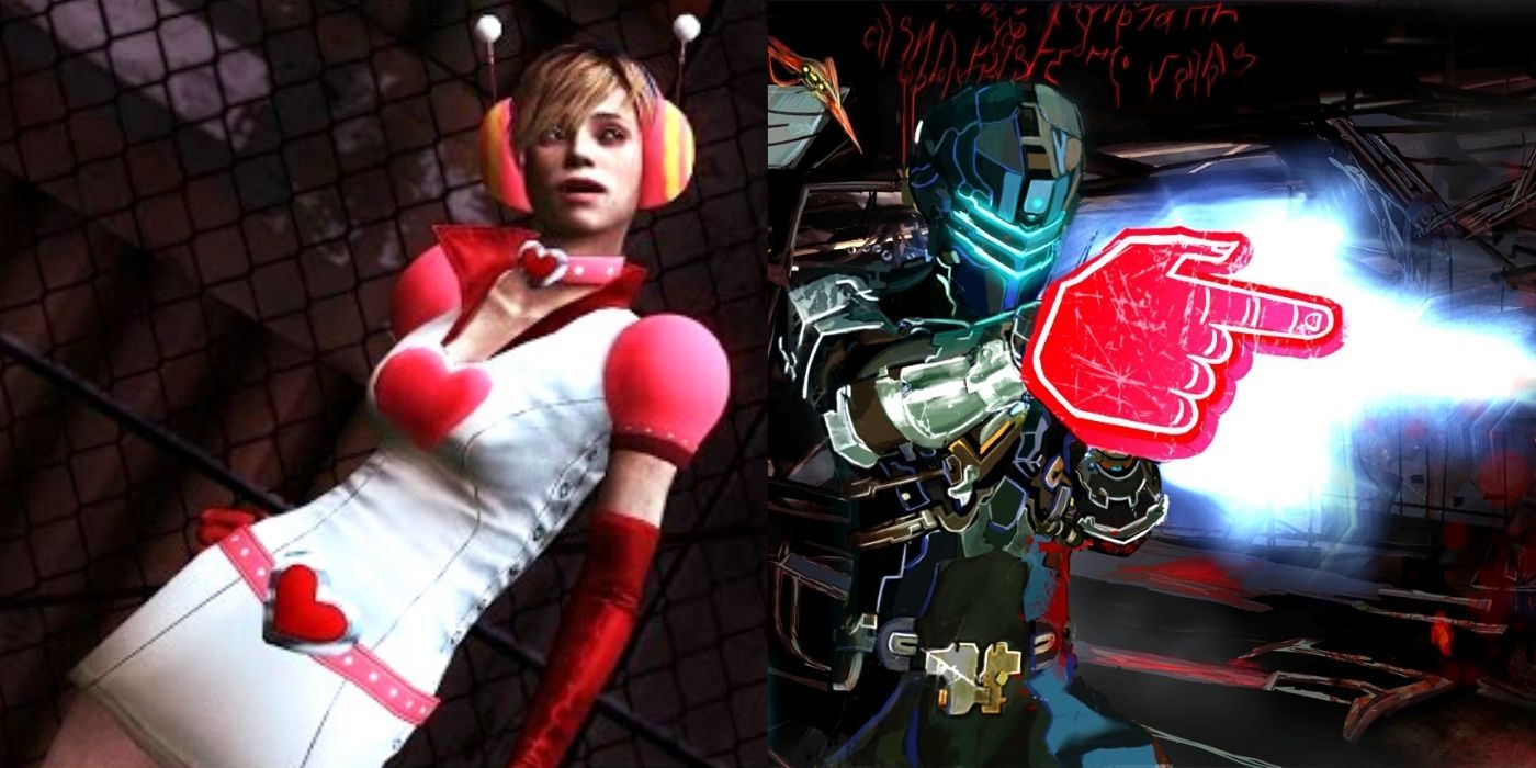 Silent Hill 3 Heather And Dead Space 2 Isaac Split Image