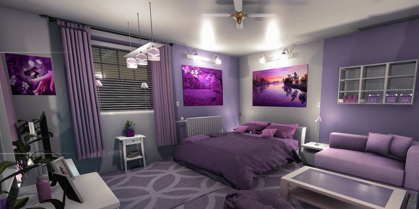 A refurbished room in House Flipper