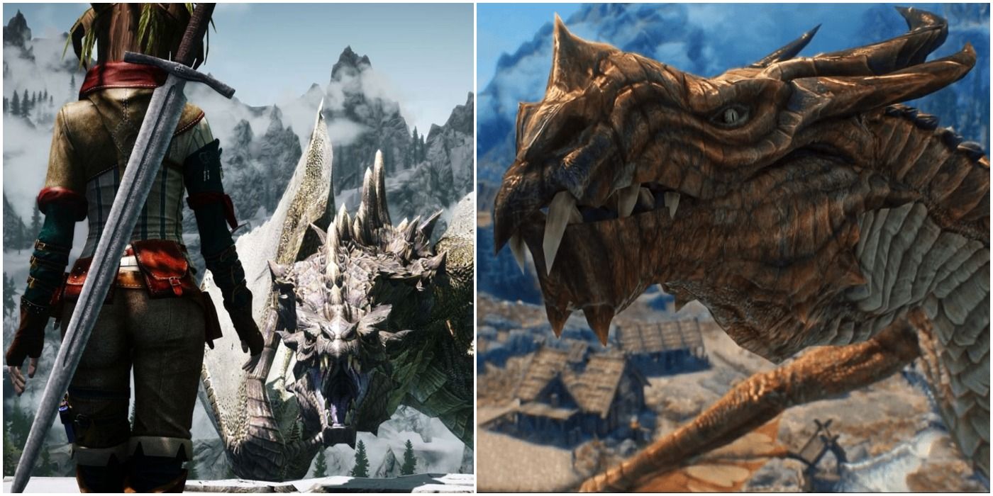 skyrim list of dragons