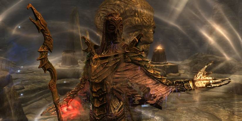 Dragon Priest Hevnoraak in Skyrim