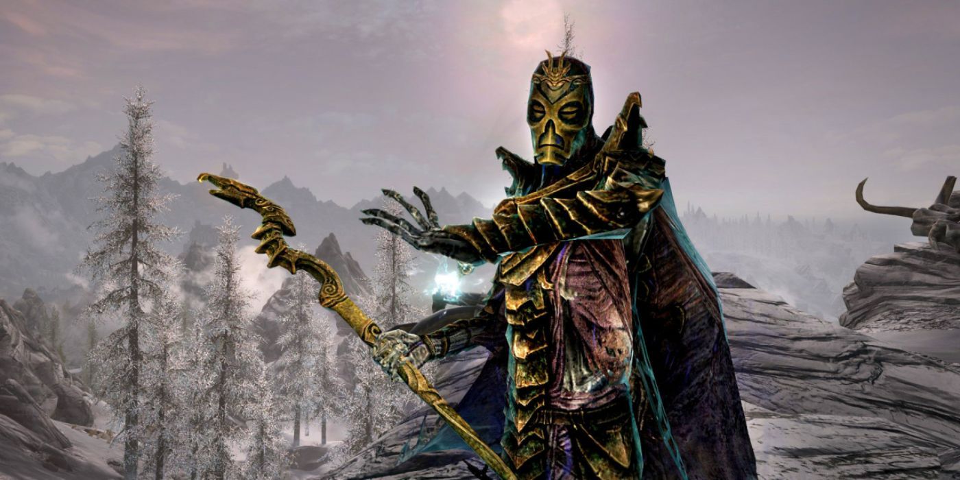 Dragon Priest Krosis in Skyrim