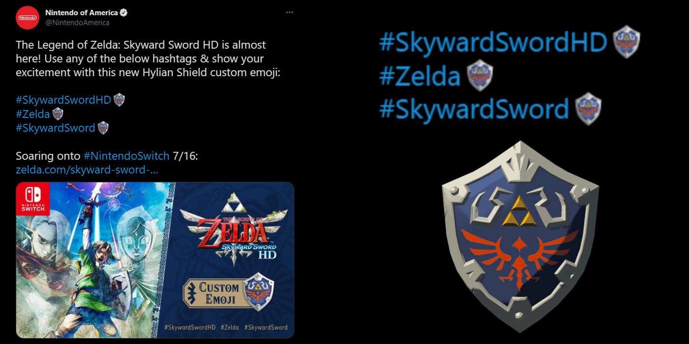 Hylian Shield for Skyward Sword HD Twitter Emoji