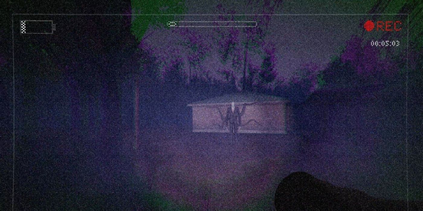 Slender the Arrival Grainy Camera View