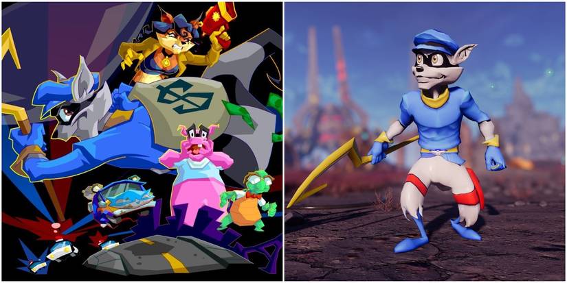 Sly Cooper appears in Ratchet & Clank: Rift Apart