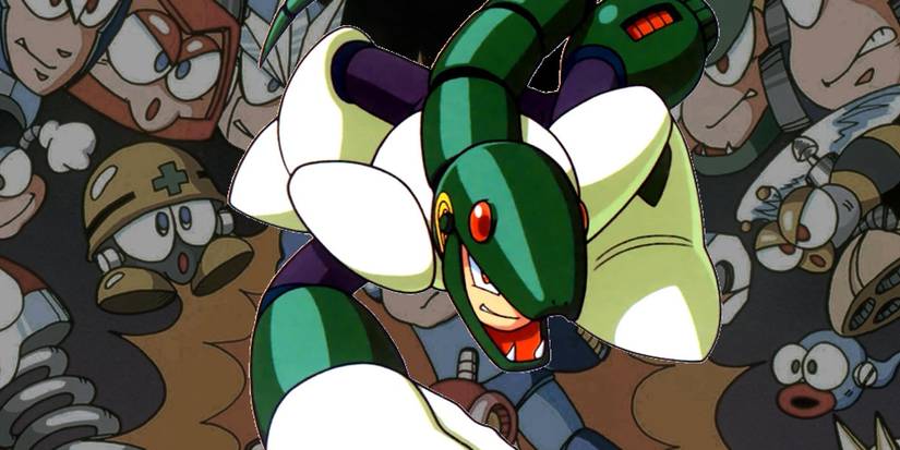 Snake Man - Mega Man 3 Boss Order