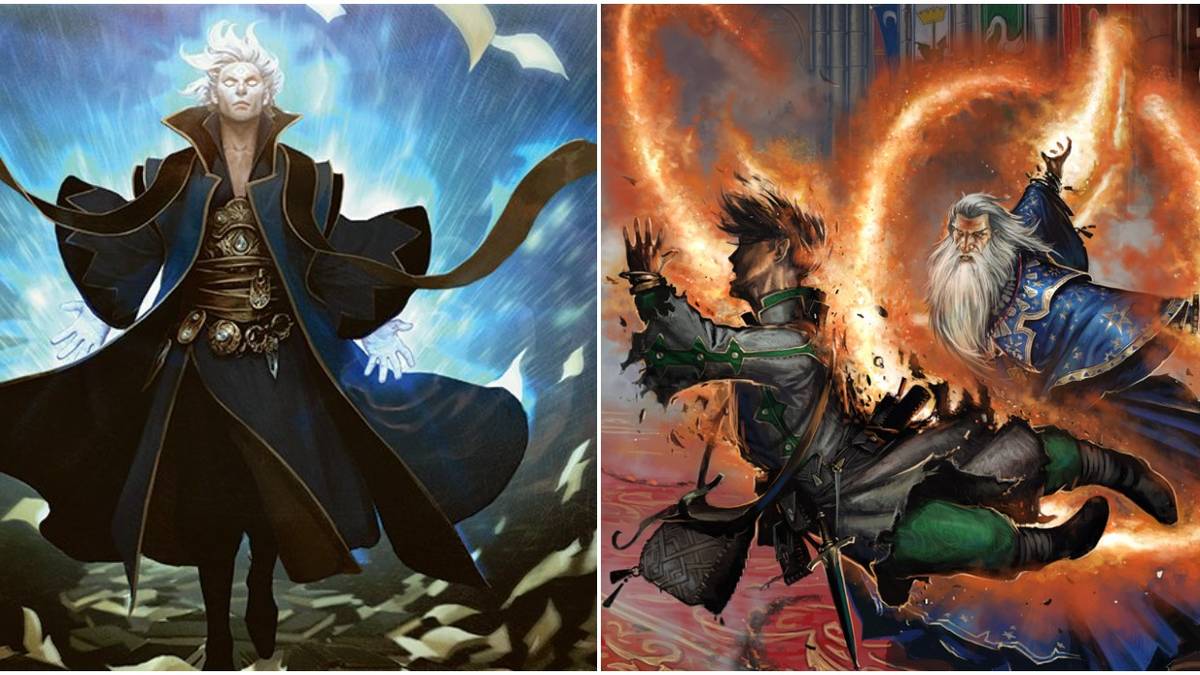 A Split Image Of D&D Casters