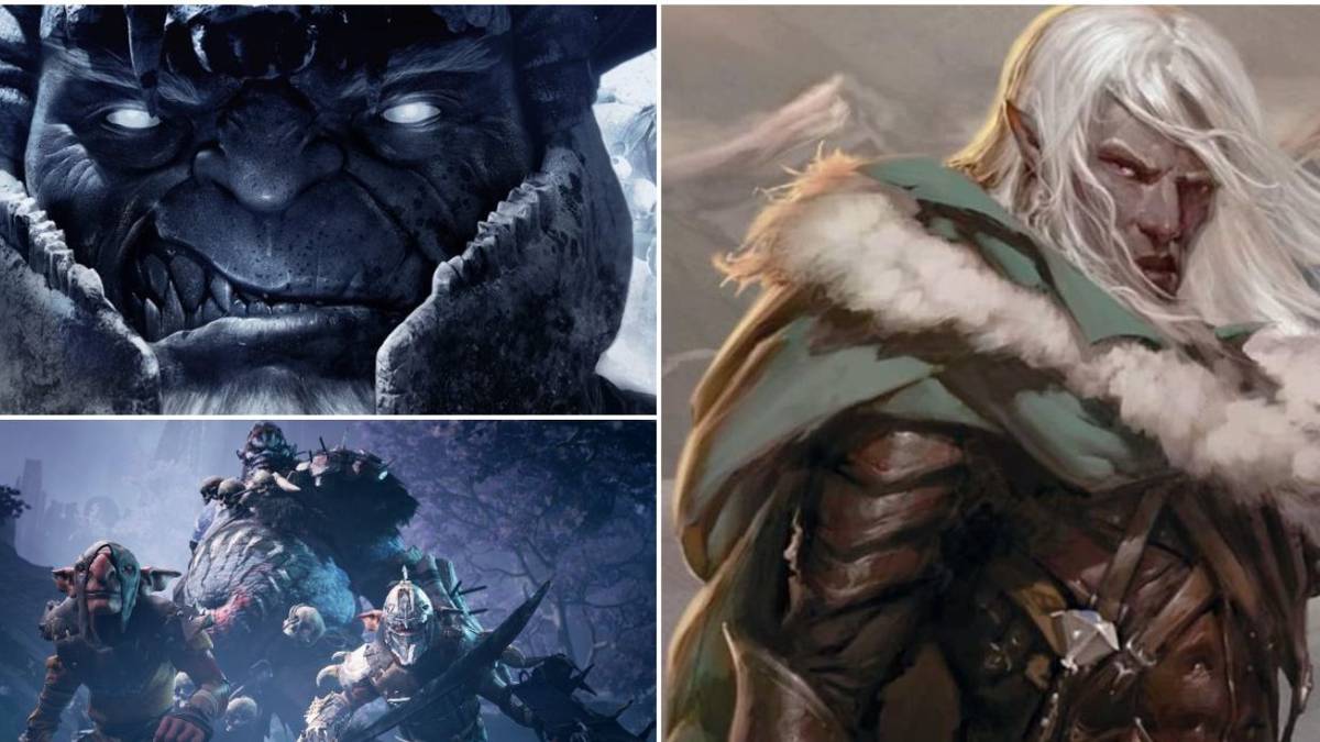 Players and artwork from D&D Dark Alliance