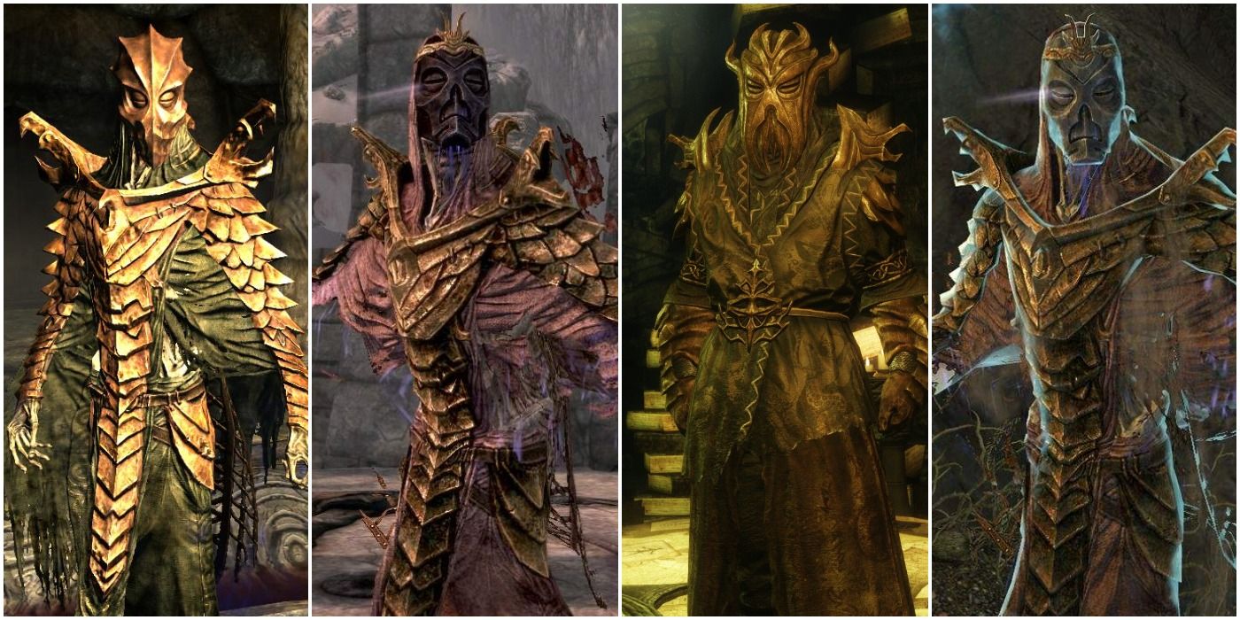 A Split Image Of The Dragon Priests