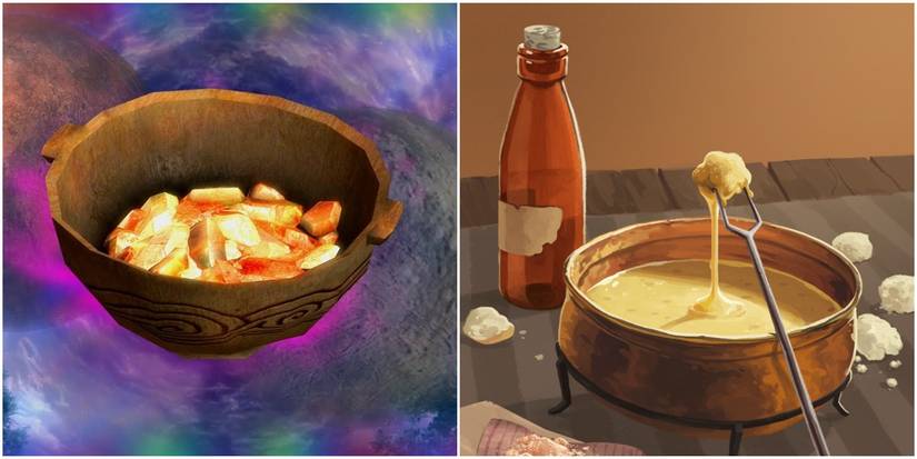 A Split Image Of Elsweyr Fondue & Moon Sugar