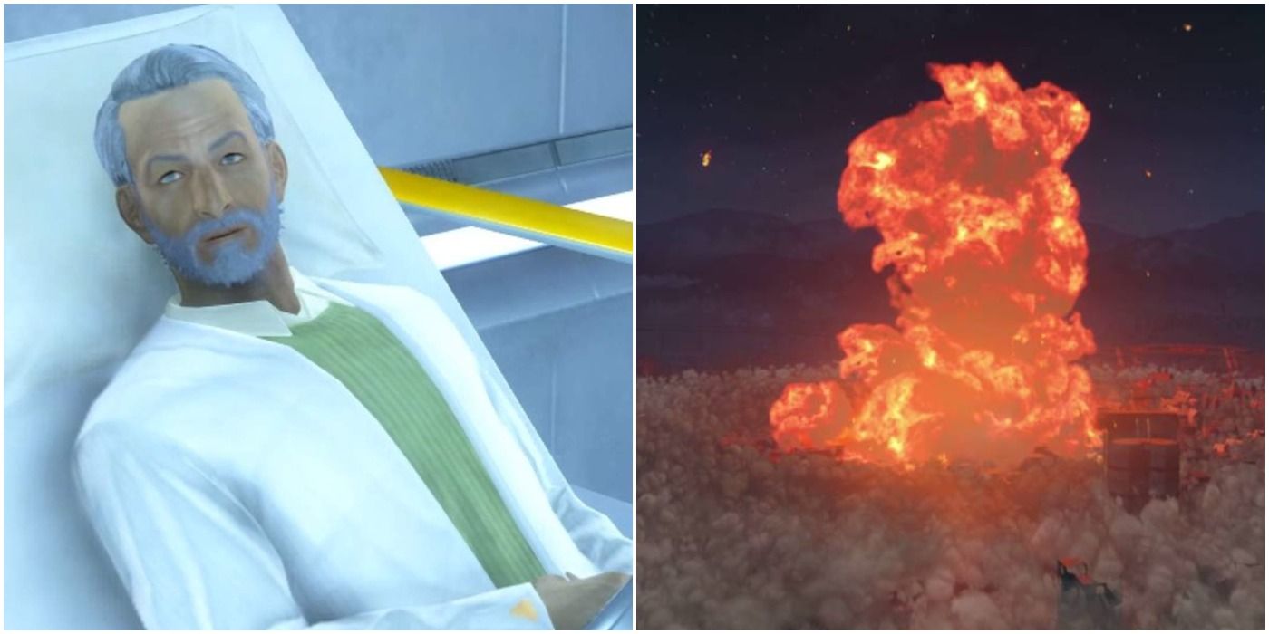 Split Image Of Fallout 4's Endings
