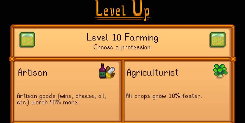 Stardew Valley Artisan profession