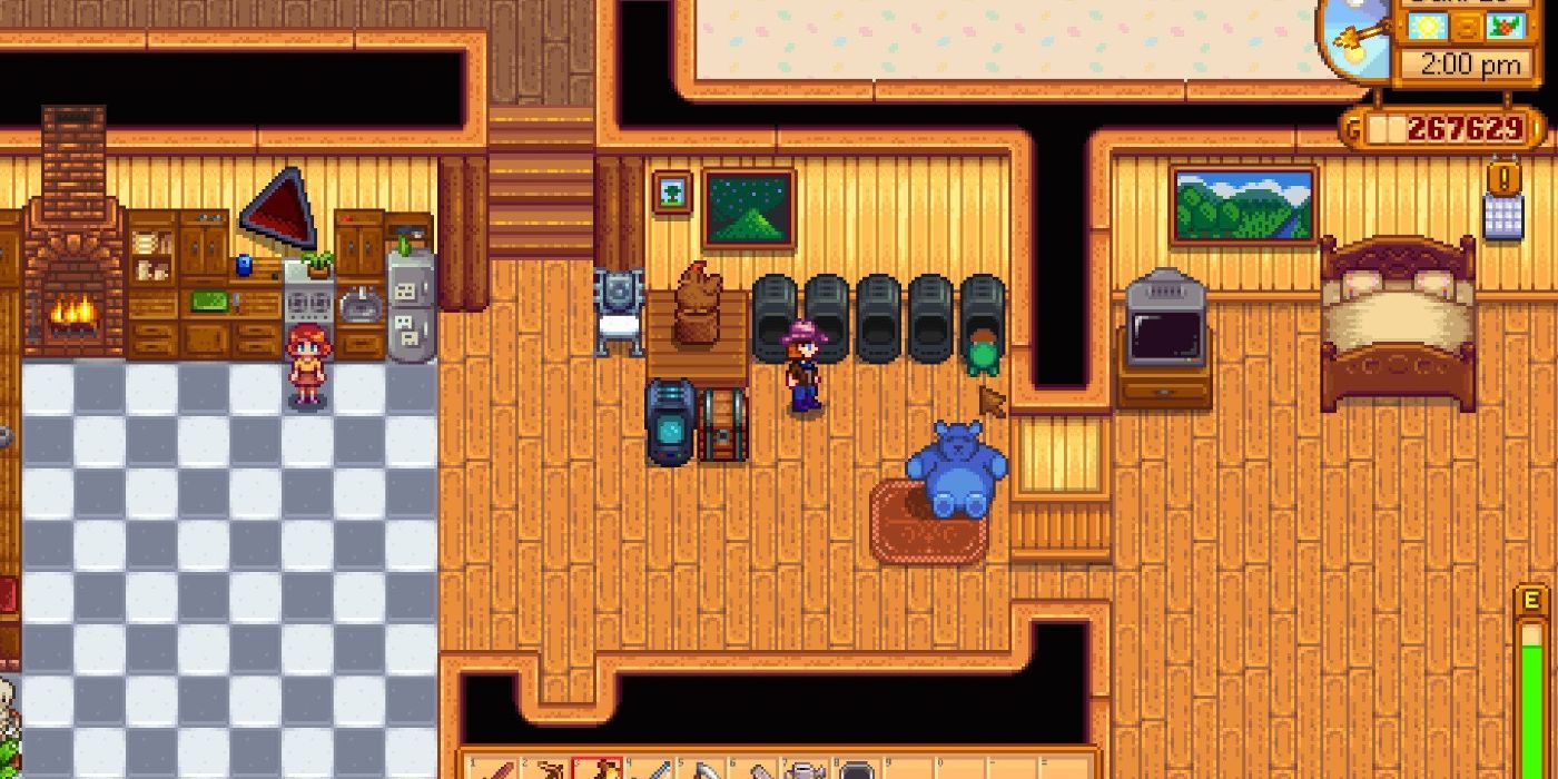 Stardew Valley Furnaces Inside Player House