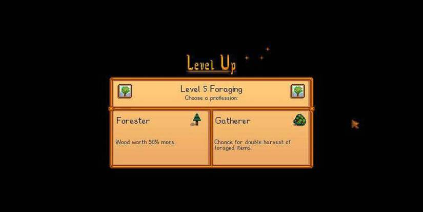 Stardew Valley gatherer foraging profession