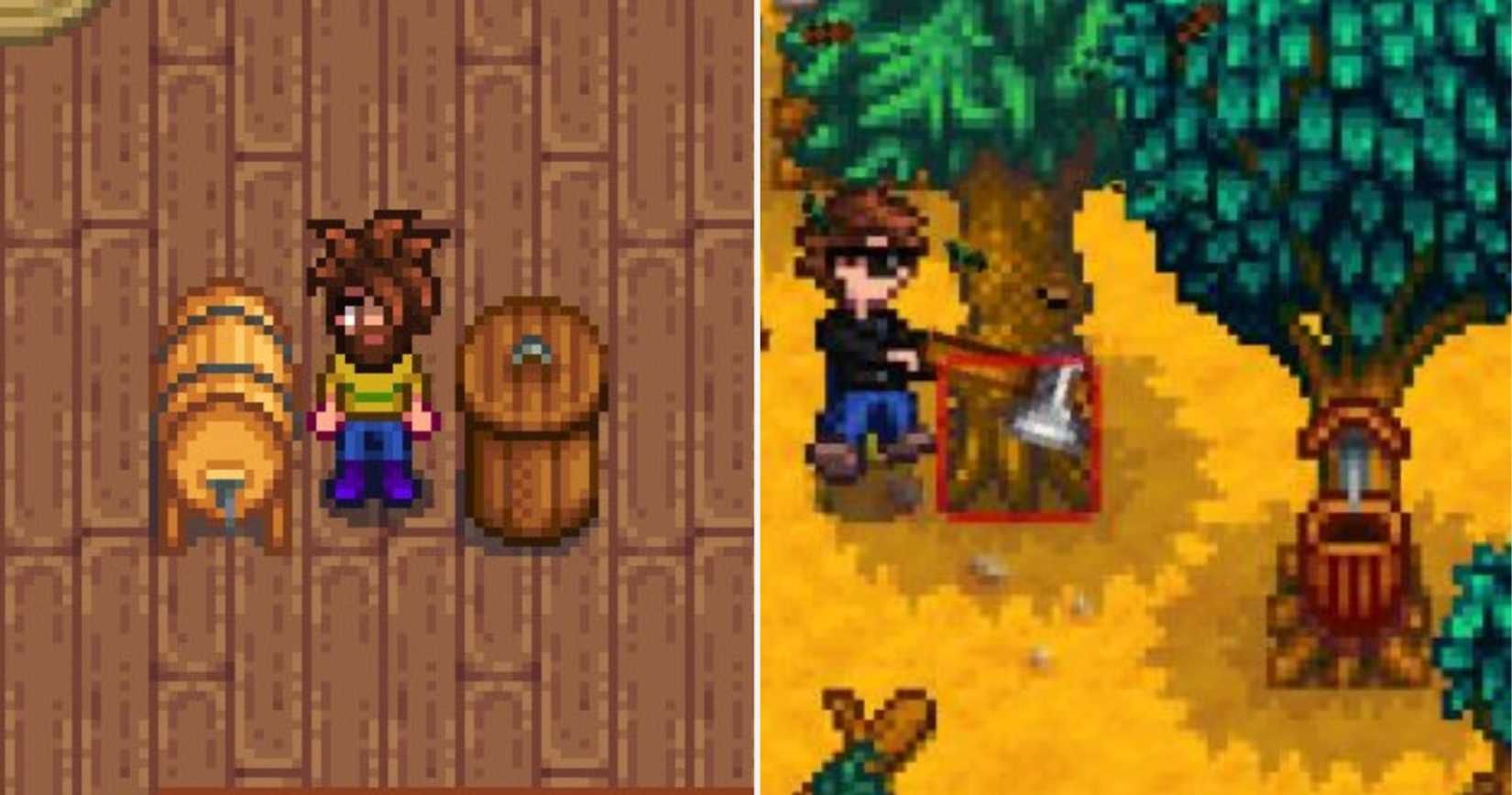 Stardew Valley Keg Tapper and Preserves Jar
