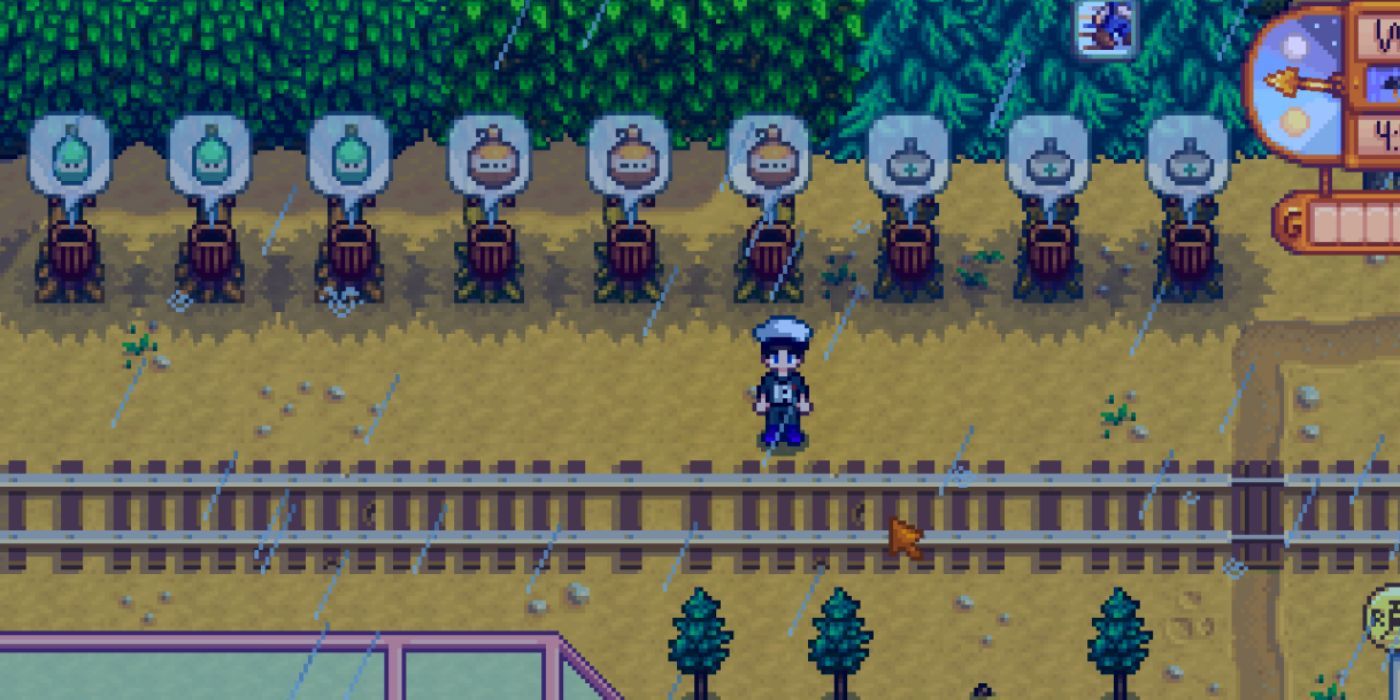 Stardew Valley Tappers On Each Tree Type