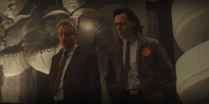 Mobius and Loki Owen WIlson Tom Hiddlestone