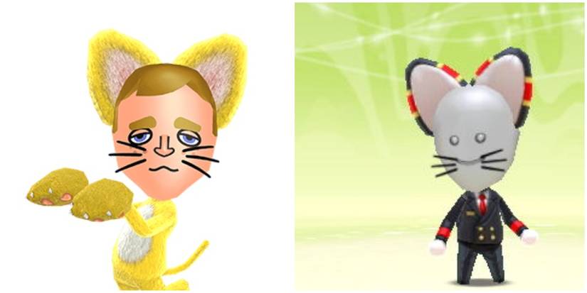 Stationmaster Cat Suit Miitopia Armor