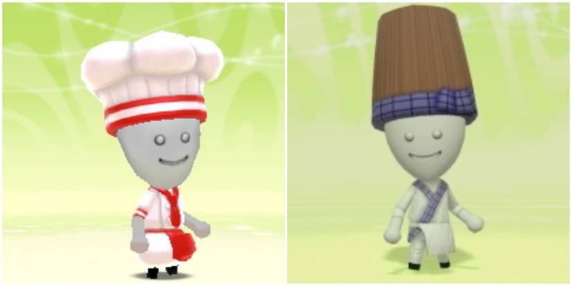 Sushi Chef Miitopia Gear