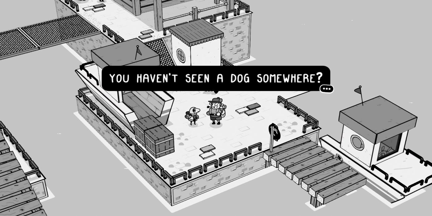 Someone asks the player character to help them find his dog.