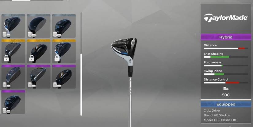 TaylorMade SIM MAX 3-Hybrid From PGA Tour 2K21