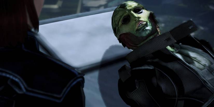 Thane on his last breaths before he dies in mass effect 3