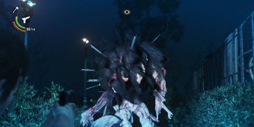 The Evil Within 2 Fighting A Discusting Boss