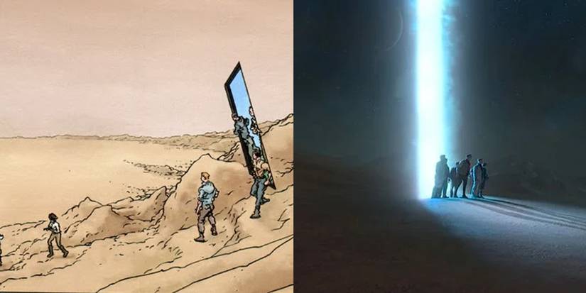 The Gateway in the Island - Jupiters Legacy Differences Comics Series