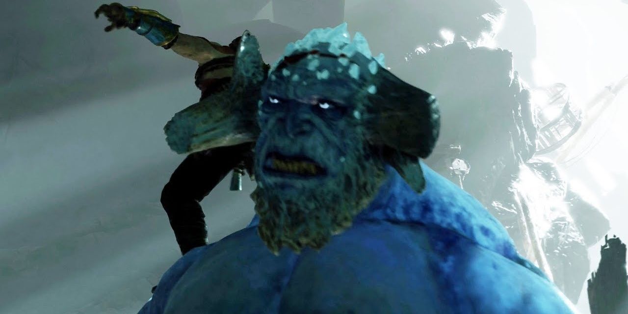 The Ice Troll in God of War