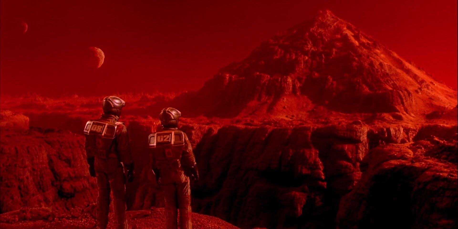 The Martian landscape in Total Recall