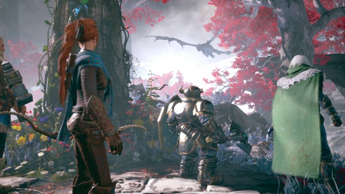 The main party in Dungeons & Dragons Dark Alliance