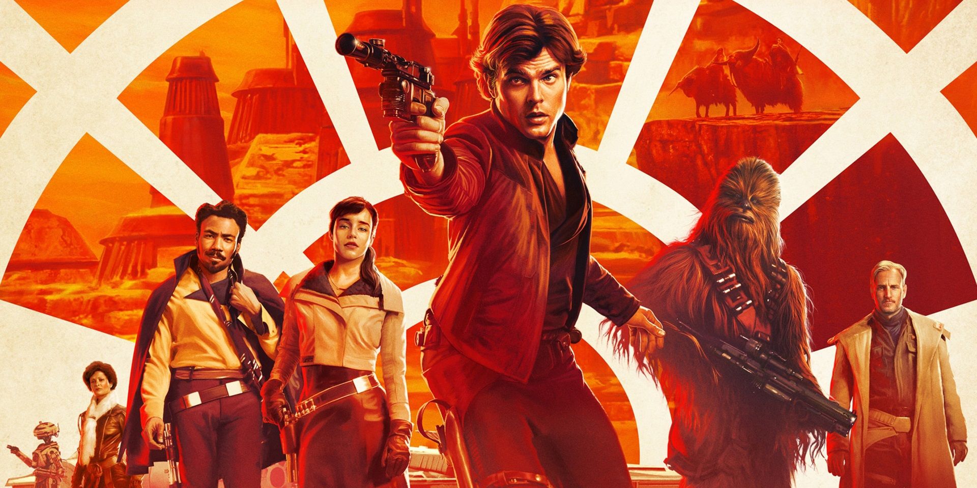 The poster for Solo A Star Wars Story
