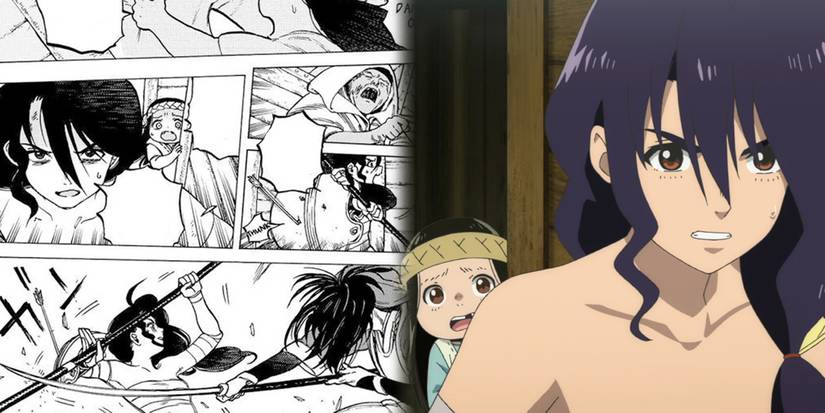 To Your Eternity - How Parona Looks Fighting Hayases Goons In The Manga And Anime