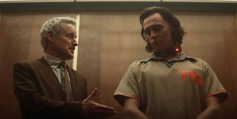 Tom Hiddleston and Owen Wilson in Loki