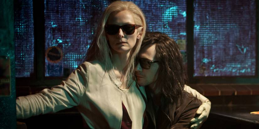 Tom Hiddleston and Tilda Swinton in Only Lovers Left Alive