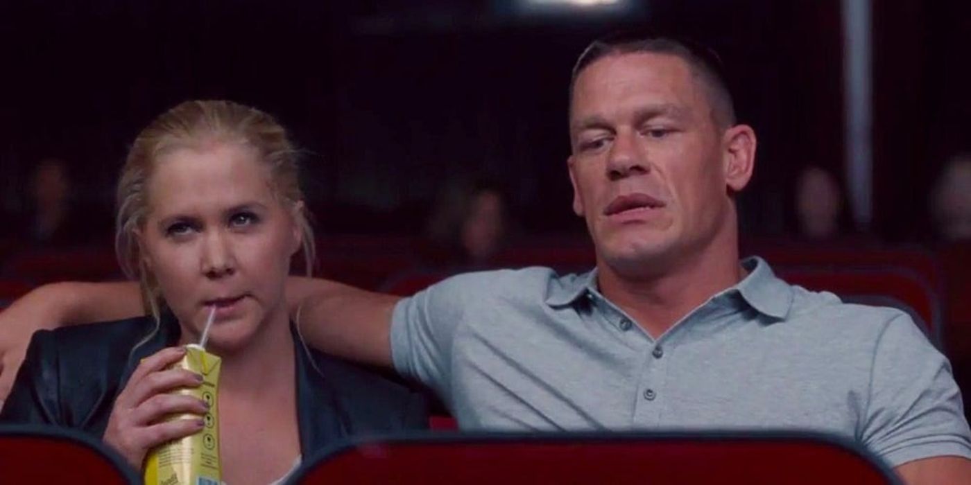 Trainwreck Still Of John Cena as Steven and Amy Schumer as Amy