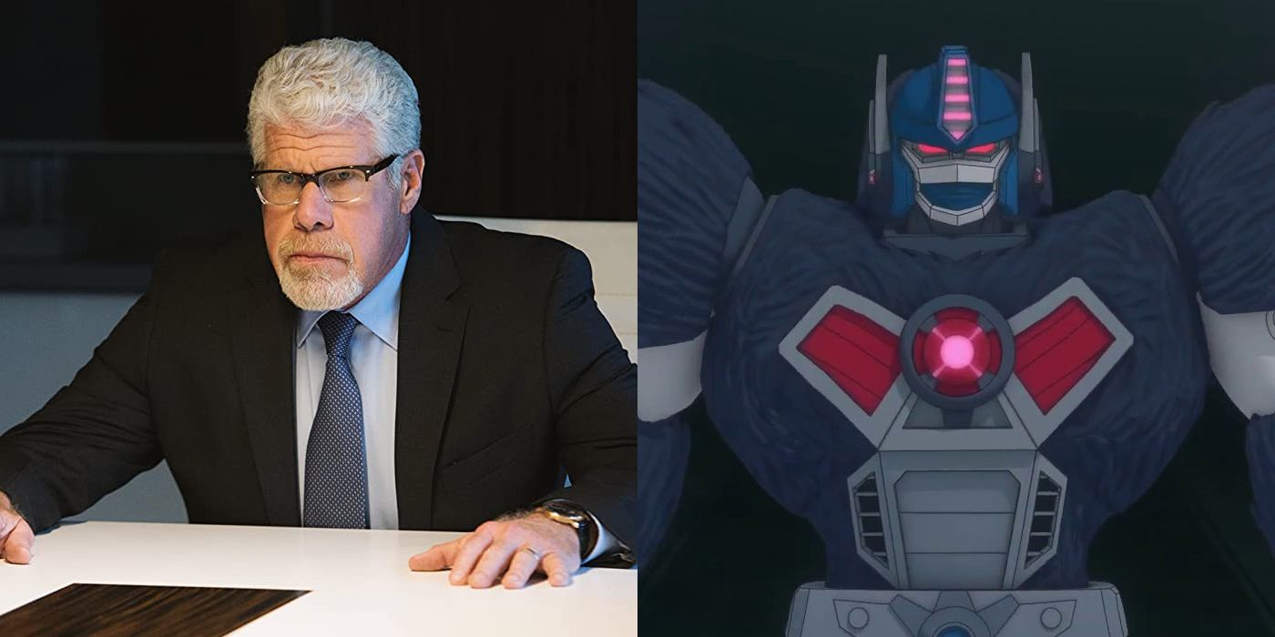 Transformers Rise of the Beasts Ron Perlman Optimus Primal