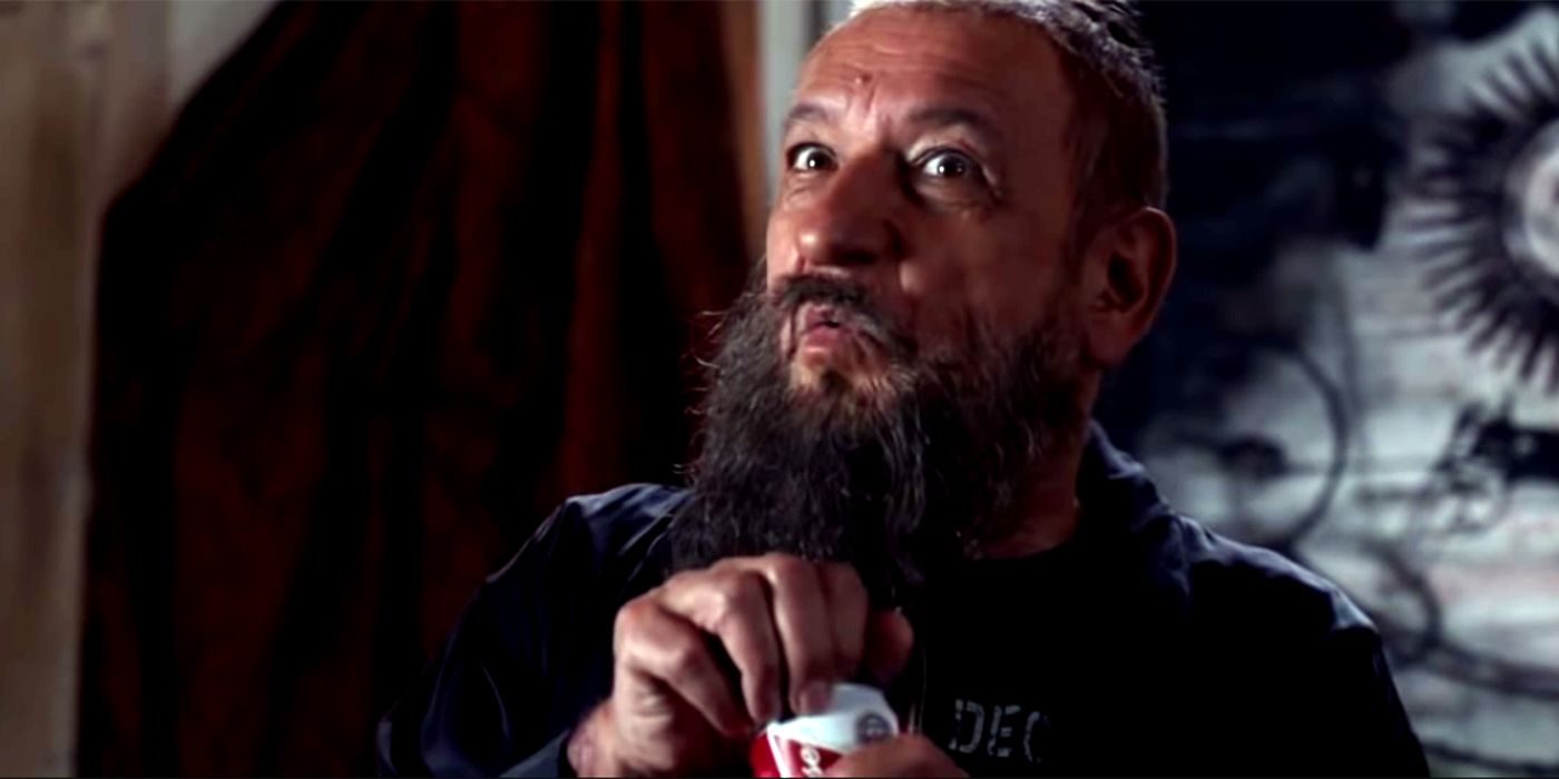 Trevor Slattery pretends to be Mandarin in Iron Man 3