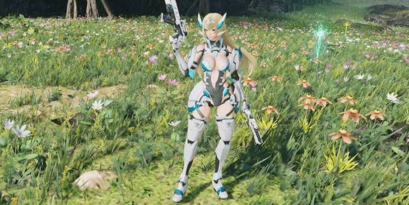Twin Machine Gun - PSO2 New Genesis Weapons
