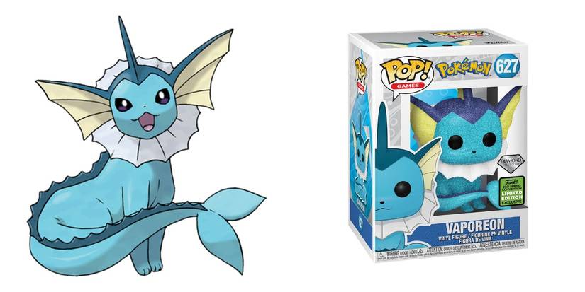Vaporeon Pokemon Diamond Collection Funko