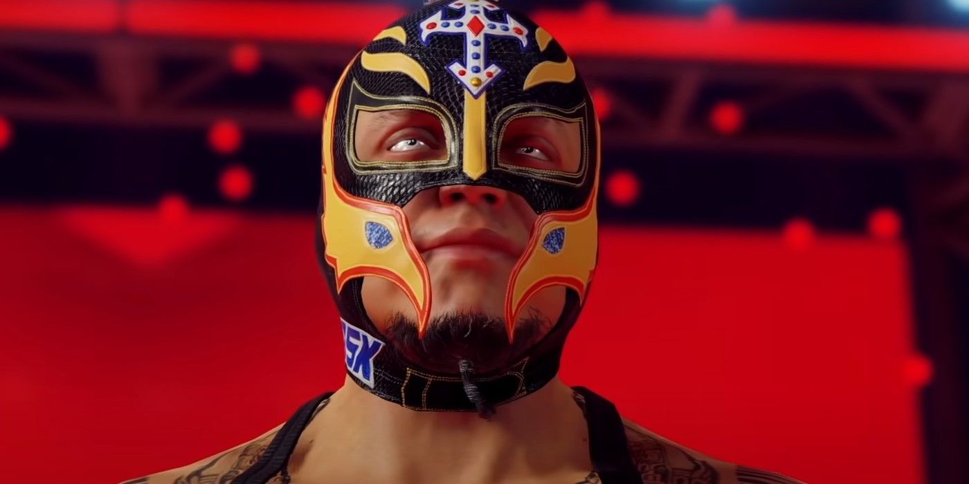 WWE 2K22 Rey Mysterio In-Game