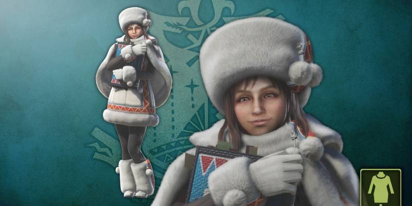 Winter Spirit Coat Monster Hunter World Handler Outfits