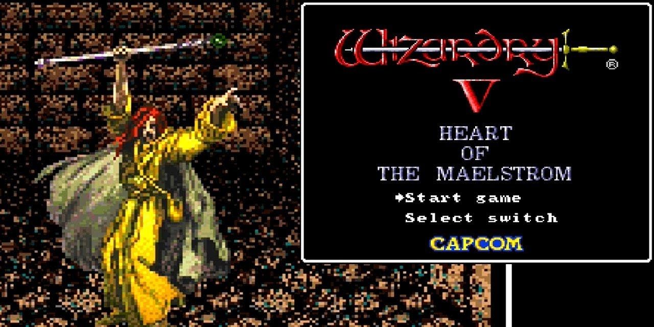 Wizardry V Heart Of The Maelstrom From The SNES