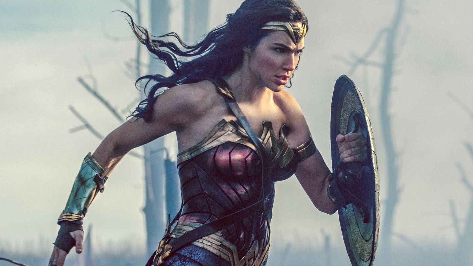 Wonder Woman crossing No Man's Land