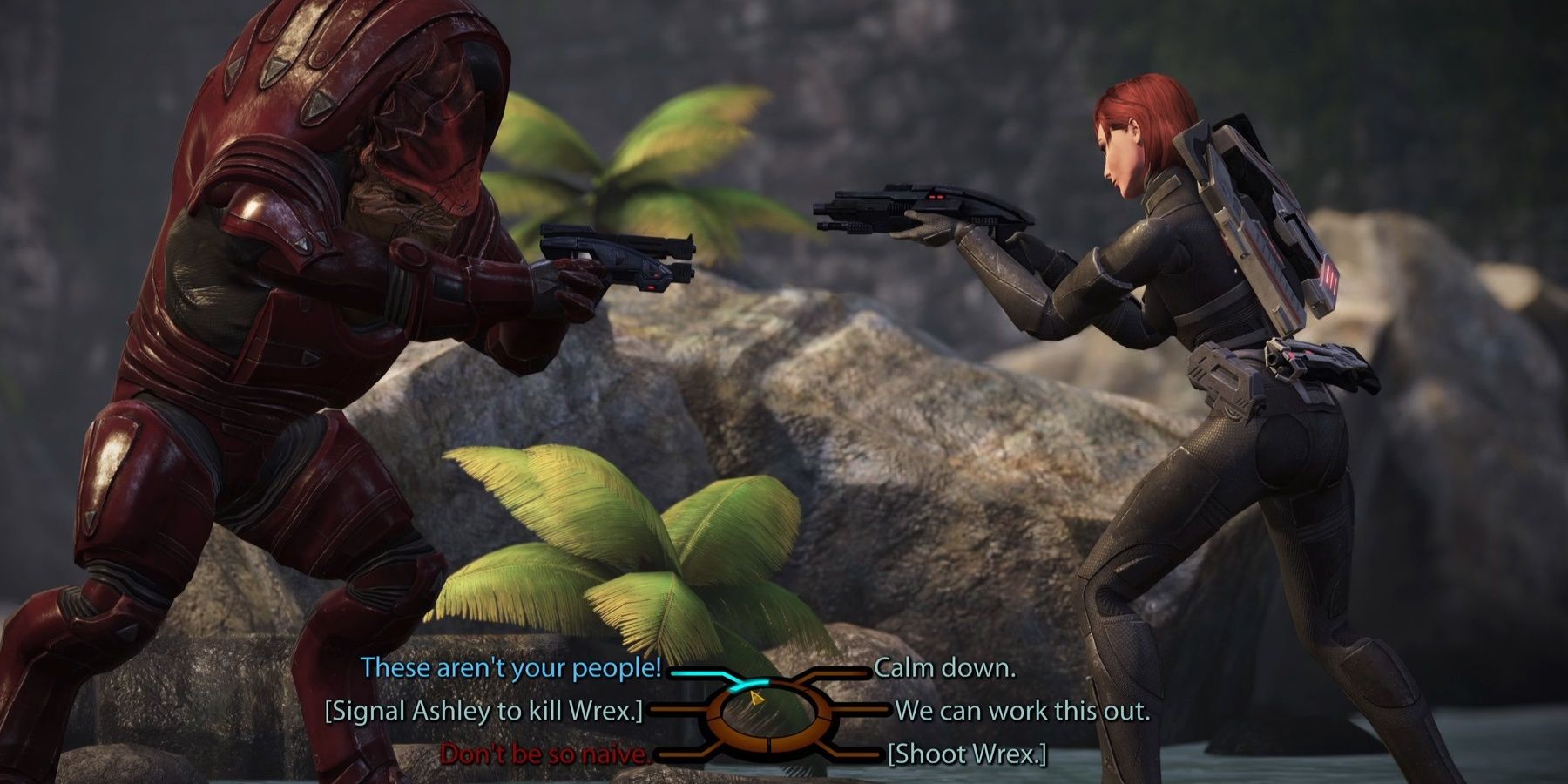 Killing Wrex in Mass Effect 1: Legendary Edition has lasting effects that costs the best ending