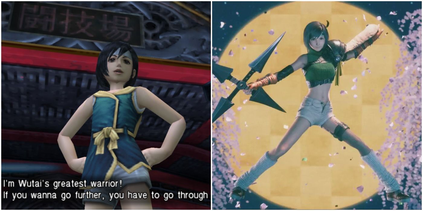 Yuffie, the Wutai ninja in Final Fantasy VII Remake Intermission
