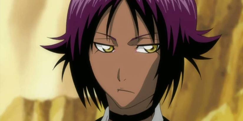 Yoruichi Shihoin from Bleach Anime