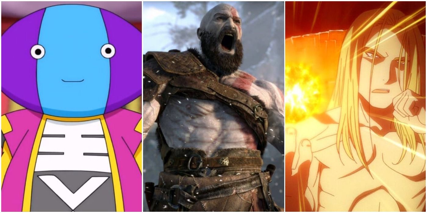God Of War: Anime Characters Even Kratos Can't Beat